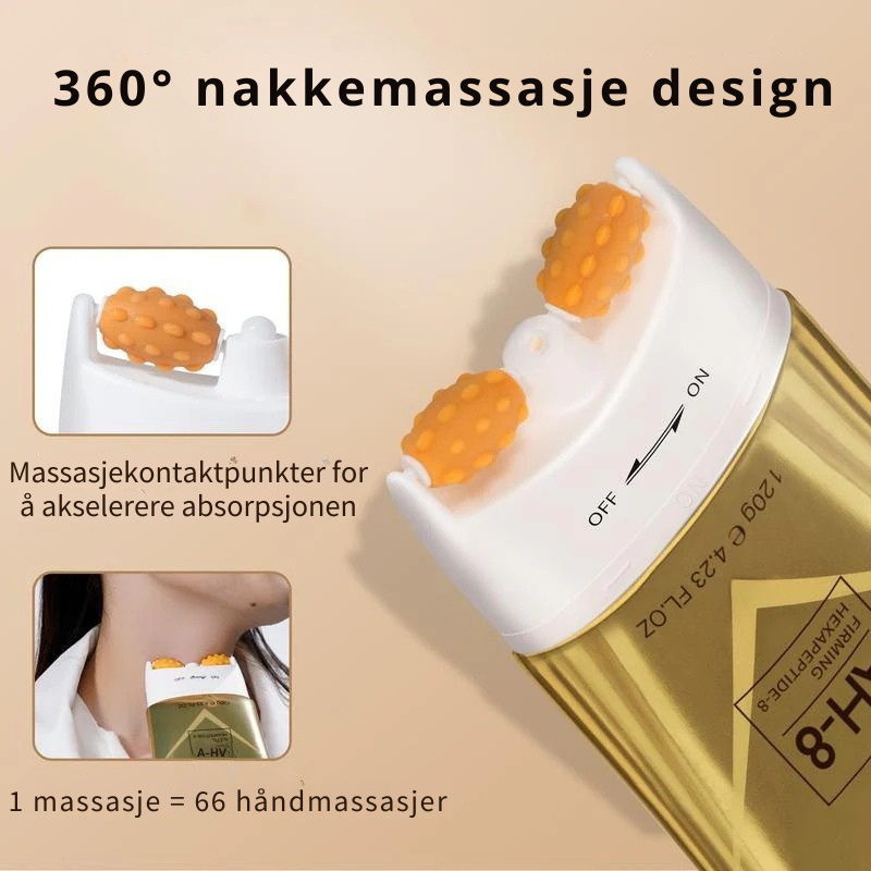Nakkeskulptur Fasthetskrem – Stram, Løft Huden & Gjenopprett Ungdommelighet